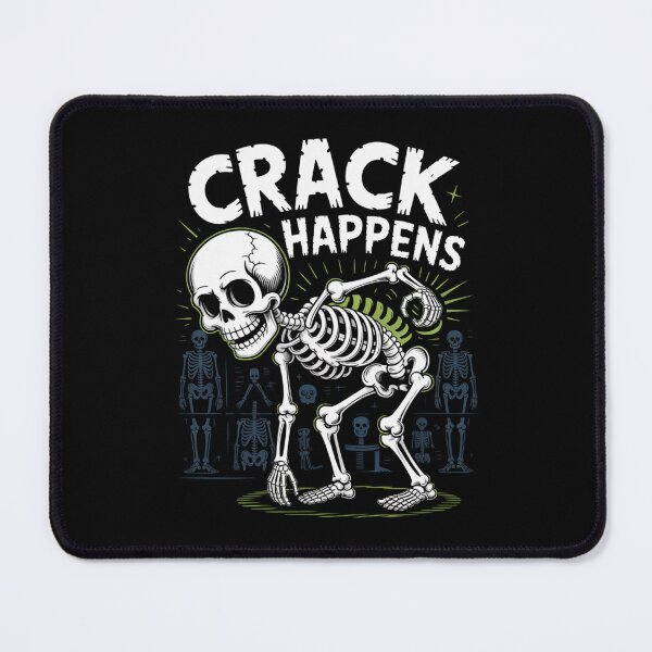 Item preview, Crack Happens Halloween Osteopath Humor designed and sold by osteopath shop.