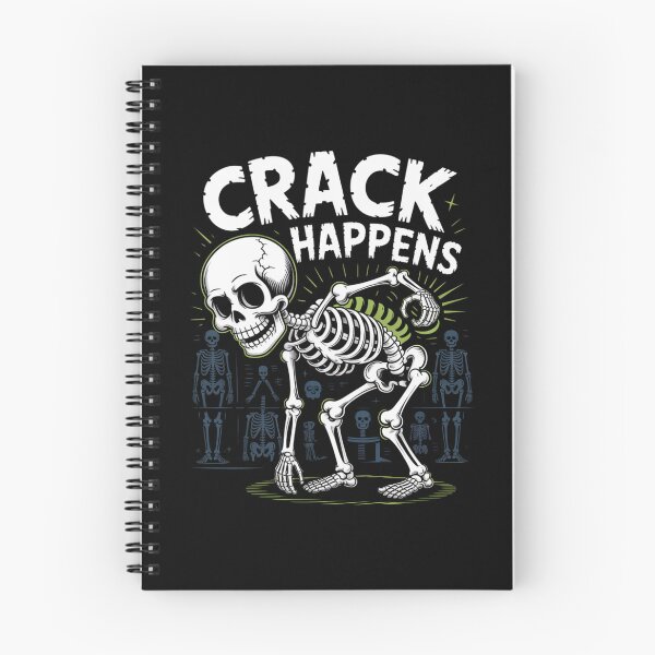 Item preview, Crack Happens Halloween Osteopath Humor designed and sold by osteopath shop.