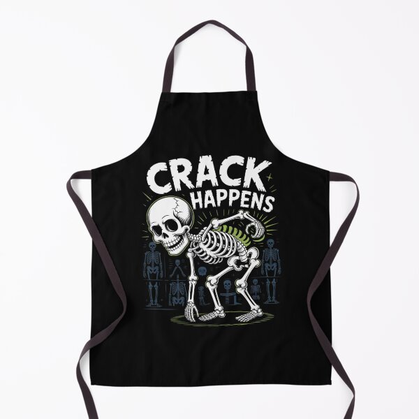 Item preview, Crack Happens Halloween Osteopath Humor designed and sold by osteopath shop.