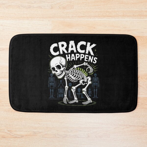 Item preview, Crack Happens Halloween Osteopath Humor designed and sold by osteopath shop.