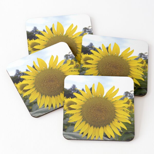 Item preview, Sun Flower with Bee Friend designed and sold by BlueElephant74.