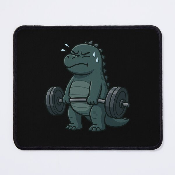 Item preview, Dinosaur Gymrat Deadlift Workout Fitness Boys Girls Kids designed and sold by rafaeltto.