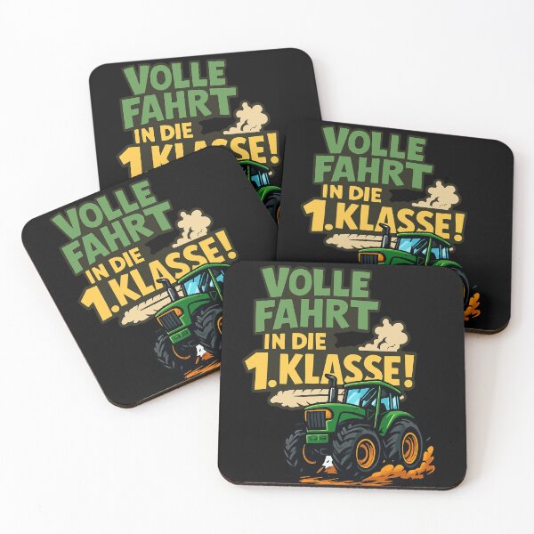 Item preview, Kopie von School In Full Ride 1. Class Tractor designed and sold by LoomLevel.
