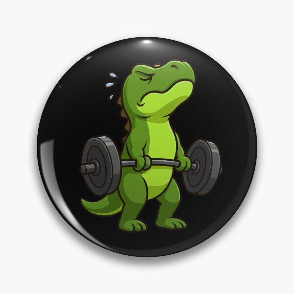 Item preview, Dinosaur Trex Gymrat Deadlift Workout Fitness Boys Girls Kids designed and sold by rafaeltto.