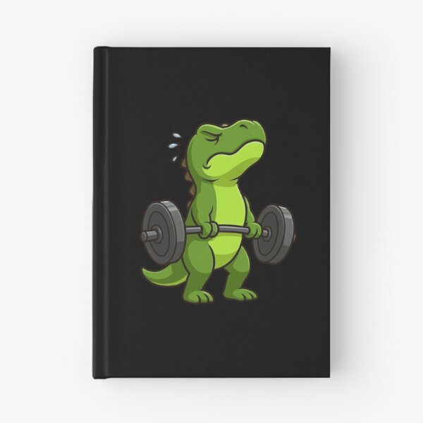 Item preview, Dinosaur Trex Gymrat Deadlift Workout Fitness Boys Girls Kids designed and sold by rafaeltto.