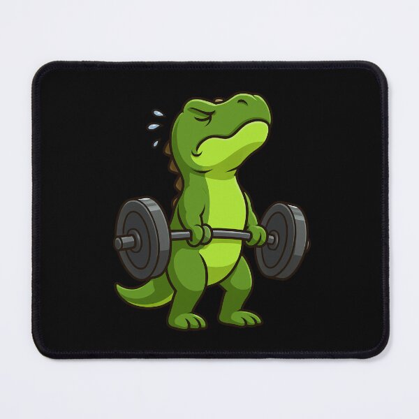 Item preview, Dinosaur Trex Gymrat Deadlift Workout Fitness Boys Girls Kids designed and sold by rafaeltto.