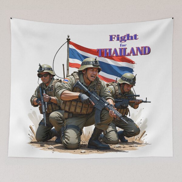Item preview, Fight for THAILAND designed and sold by Huskyyy Designs.