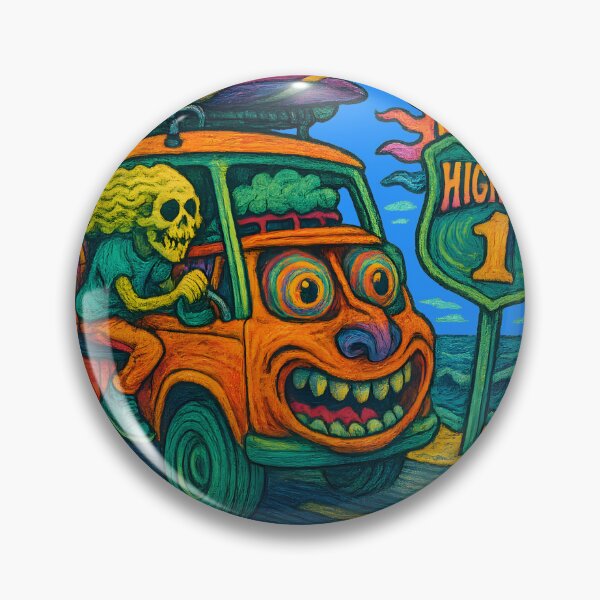 Item preview, Psychedelic Vanlife Riders Highway 1 designed and sold by shockSpot.