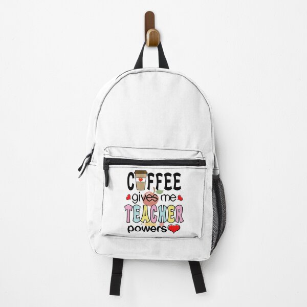 Item preview, Coffee Gives Me Teacher Powers designed and sold by Ayesha Saleem.