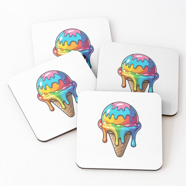Item preview, Rainbow Ice Cream designed and sold by Koko Doko.