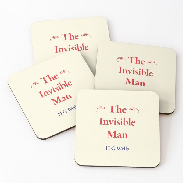 Item preview, H G Wells, The Invisible Man, English Writer, Classic Literature designed and sold by CharlottePlaceArt.