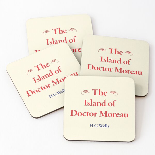 Item preview, H G Wells, The Island of Doctor Moreau, English Writer, Classic Literature designed and sold by CharlottePlaceArt.
