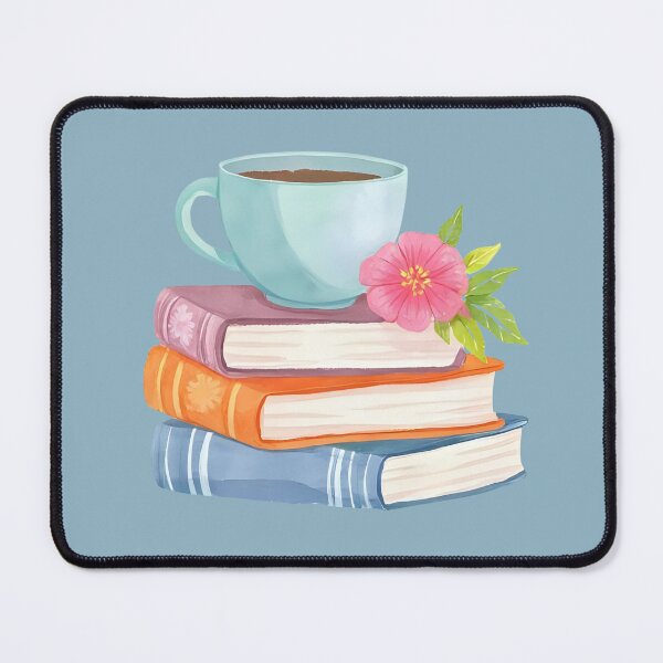 Item preview, Cozy Watercolor Books Coffee Flowers  designed and sold by FarmOfCuties.