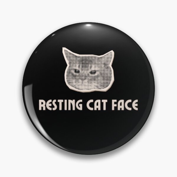 Item preview, Resting Cat Face designed and sold by monika-arthing.