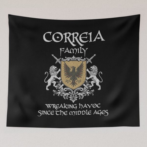 Item preview, Correia Family Crest – Medieval Heritage Emblem for Ancestry Lovers & Vintage Style Fans designed and sold by 9X FR.