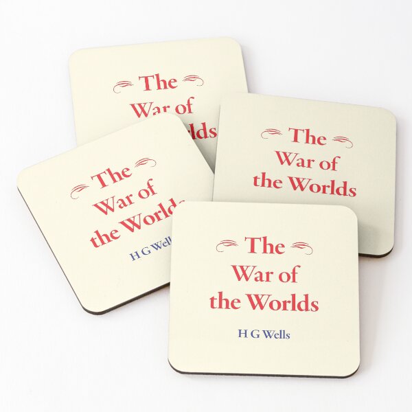 Item preview, H G Wells, The War of the Worlds, English Writer, Classic Literature designed and sold by CharlottePlaceArt.