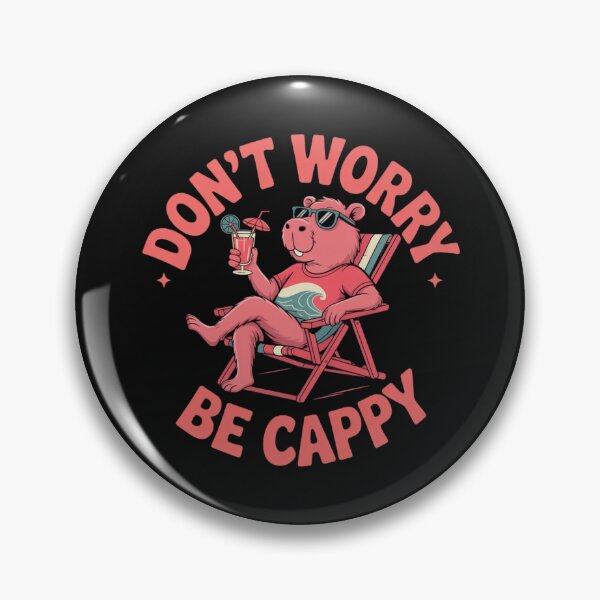 Artikelvorschau, Capybara - Mach dir keine Sorgen, sei Cappy entworfen und verkauft von 123ks.