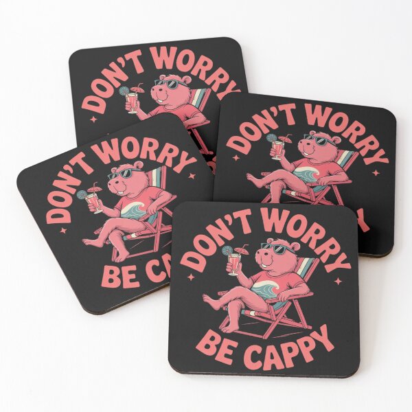 Item preview, Capybara - Don't Worry Be Cappy designed and sold by 123ks.