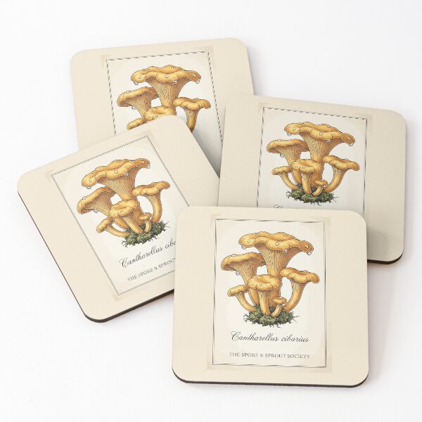 Item preview, Cottagecore Mushroom Foraging Chanterelle Field Guide designed and sold by StudioJohan.