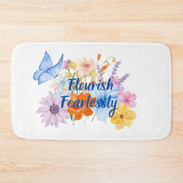 Item preview, Flourish Fearlessly  designed and sold by Namkrow Designs.