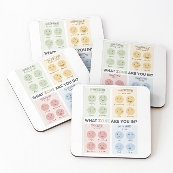 Item preview, What Zone Are You In? Zones of Regulation Kids designed and sold by hisole j.