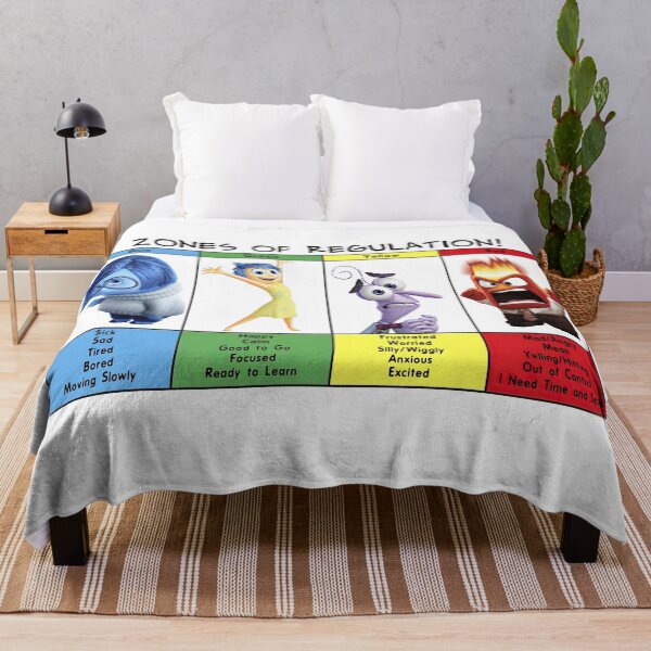 Item preview, Inside Out Inspired Zones of Regulation Chart for Kids designed and sold by hisole j.