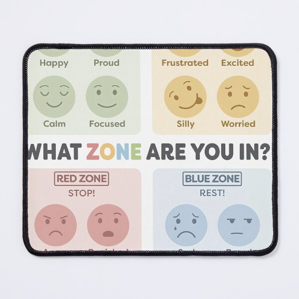 Item preview, What Zone Are You In? Zones of Regulation Kids designed and sold by hisole j.