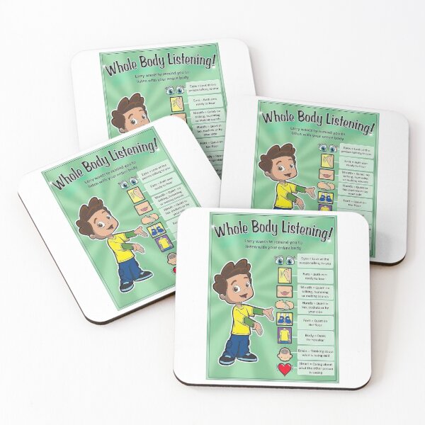 Item preview, Whole Body Listening Poster designed and sold by hisole j.