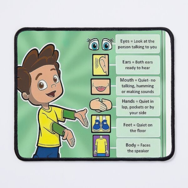 Item preview, Whole Body Listening Poster designed and sold by hisole j.