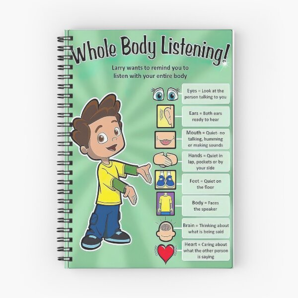 Item preview, Whole Body Listening Poster designed and sold by hisole j.
