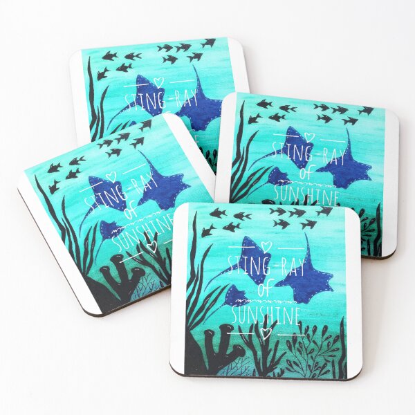 Item preview, Stingray card_2 designed and sold by Paintedhues.