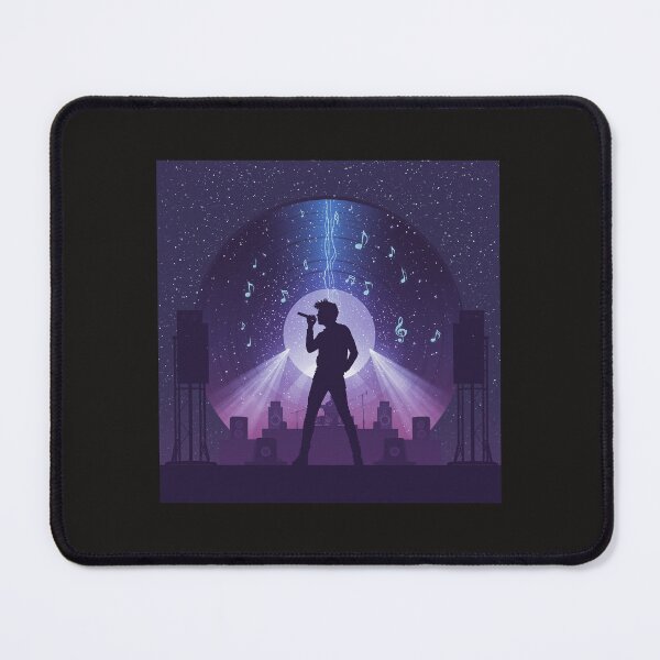 Item preview, Pop Star Silhouette Vinyl Record Concert Stage designed and sold by IndiFashion24.