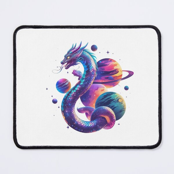 Item preview, Cosmic Serpent – Mystical Celestial Vector designed and sold by BestZoneStore.
