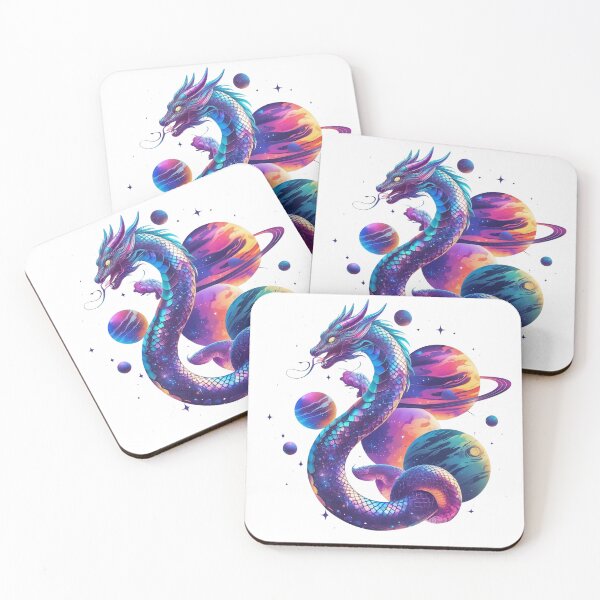 Item preview, Cosmic Serpent – Mystical Celestial Vector designed and sold by BestZoneStore.