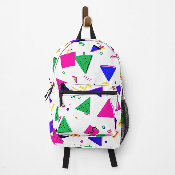 Item preview, Neon Pop 90's - Fun Retro Pattern designed and sold by Queen Faceless Designs.