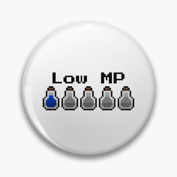 Item preview, Low MP with potions designed and sold by The Finest Geekery.