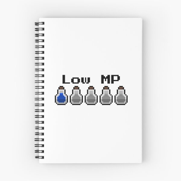 Item preview, Low MP with potions designed and sold by The Finest Geekery.