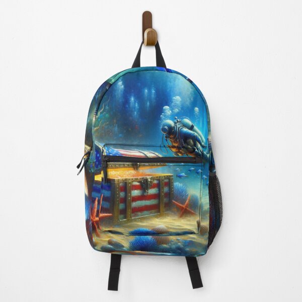 Item preview, Underwater American Chest designed and sold by M-Y-A-R-T-.