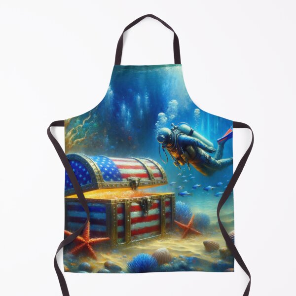 Item preview, Underwater American Chest designed and sold by M-Y-A-R-T-.