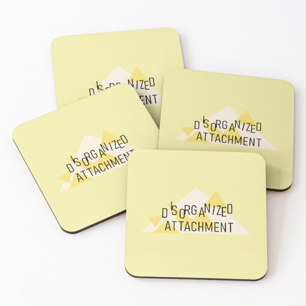 Item preview, Disorganized Attachment – Abstract Mental Health Design for Psychology Lovers designed and sold by CasaMartina.