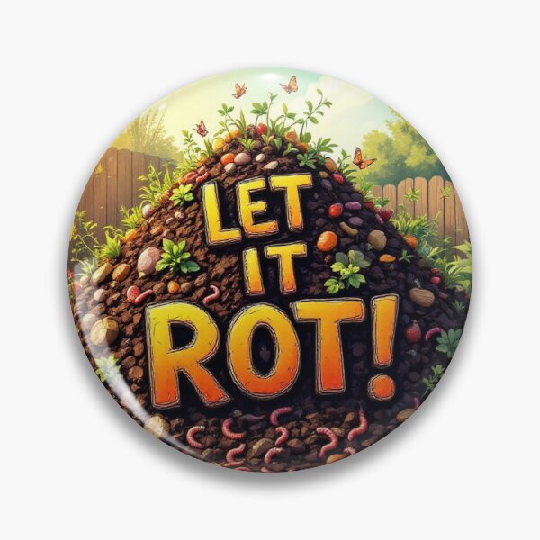 Item preview, Let It Rot! Fun Compost Design designed and sold by ShamblesShirts.