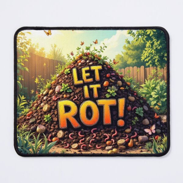 Item preview, Let It Rot! Fun Compost Design designed and sold by ShamblesShirts.