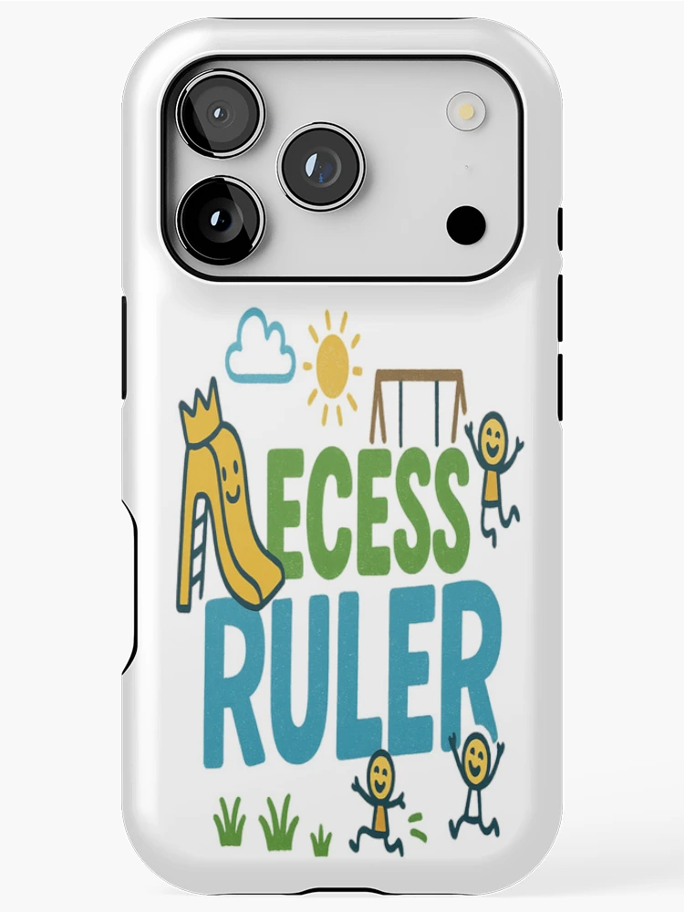 Thumbnail 1 of 4, iPhone Case, Recess Ruler – Fun Back to School Design designed and sold by Rajasekar.