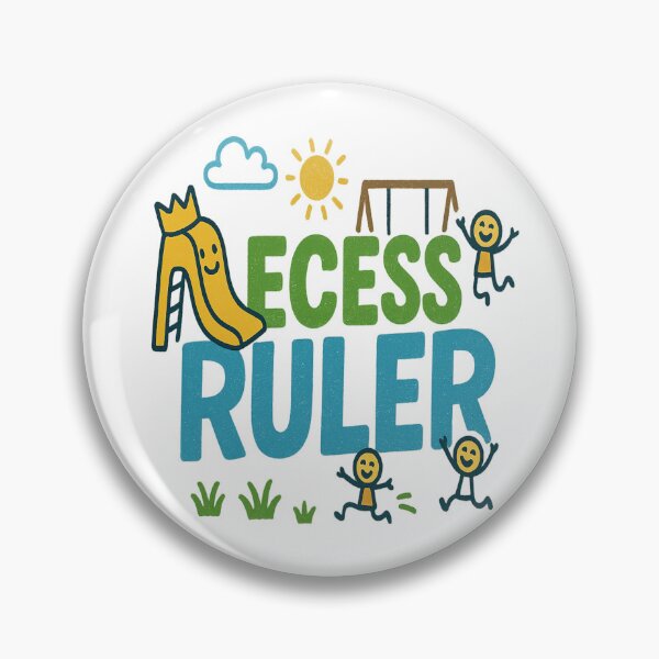 Item preview, Recess Ruler – Fun Back to School Design  designed and sold by Rajasekar.