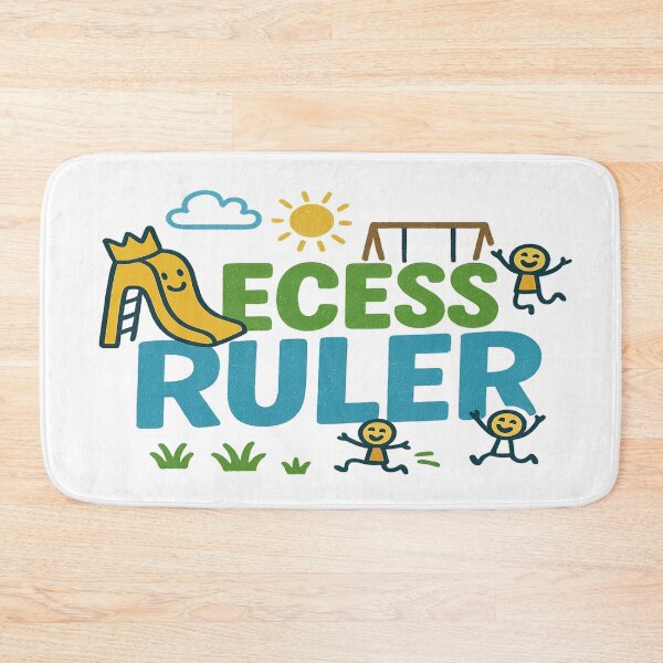 Item preview, Recess Ruler – Fun Back to School Design  designed and sold by Rajasekar.