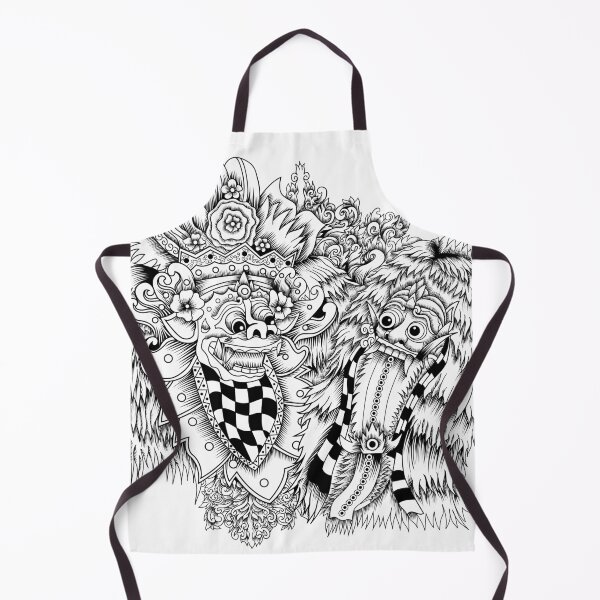 Item preview, Barong Mask: Iconic Balinese Mythical Protector Design designed and sold by FK2012.