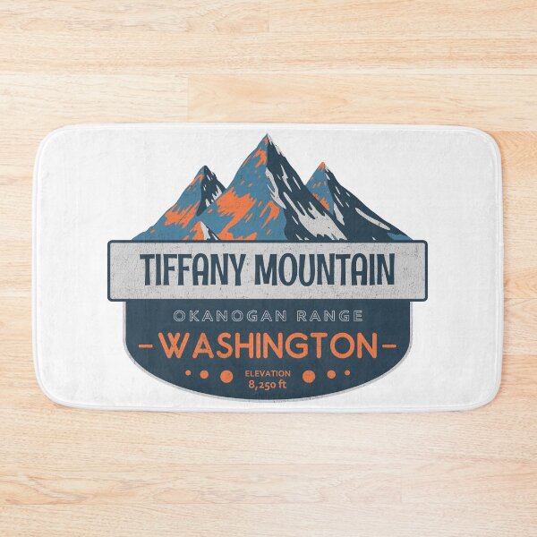 Item preview, Tiffany Mountain, Okanogan Range, Washington, Mountain Badge designed and sold by Wanderful-roads.