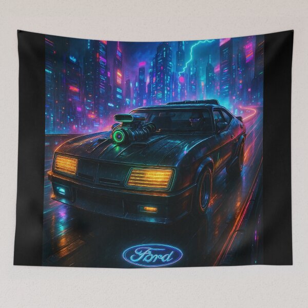 Item preview, Cyberpunk Ford XB designed and sold by kiwiartyfarty.