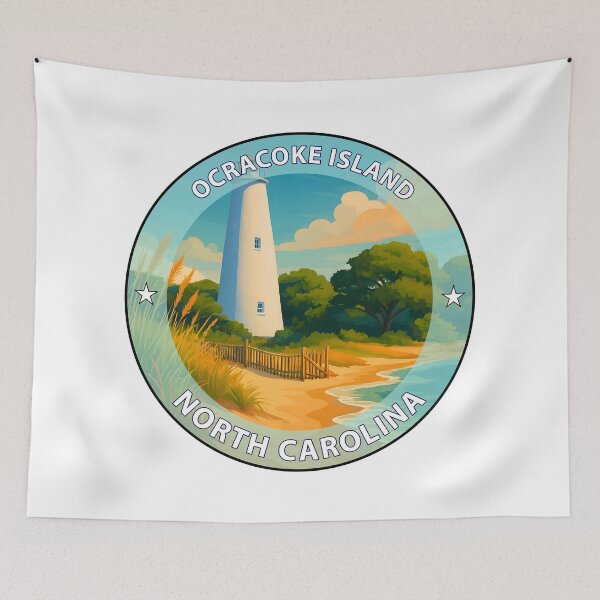 Item preview, Ocracoke Island - North Carolina designed and sold by inkNext.