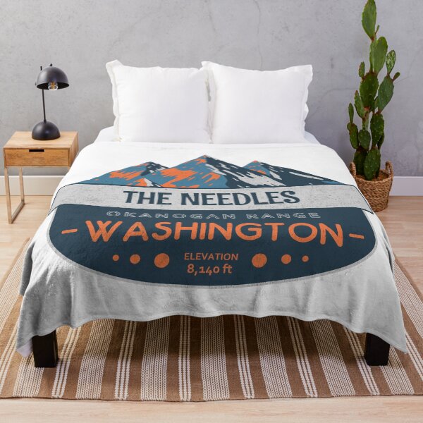 Item preview, The Needles, Okanogan Range, Washington, Mountain Badge designed and sold by Wanderful-roads.